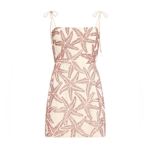 Amanda Uprichard Dresses & Skirts - Avani Amanda Uprichard Dress size Small worn once, star fish sequins!